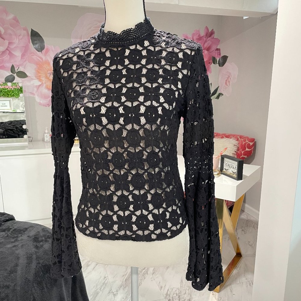 Free People Lace Top